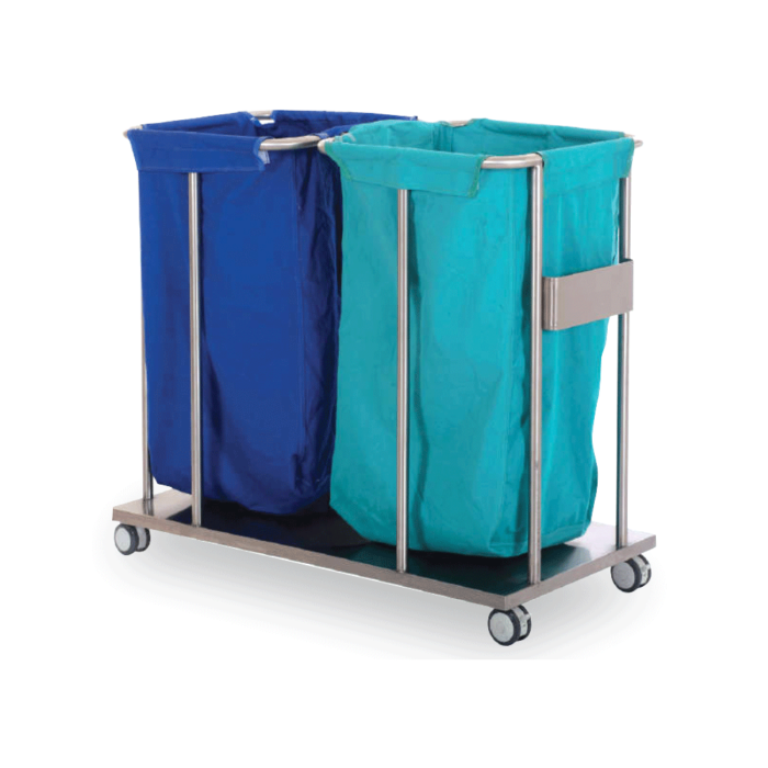 Dirty-Clean Laundry Trolley