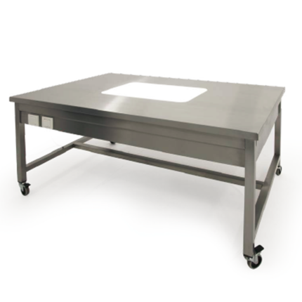 Linen Folding Table with LED