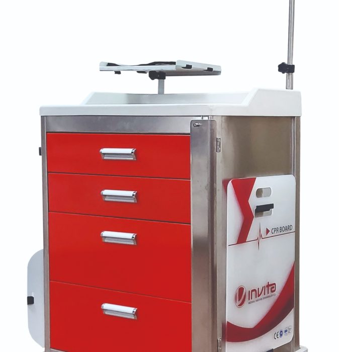 EMERGENCY RESPONSE AND DRUG DELIVERY TROLLEY