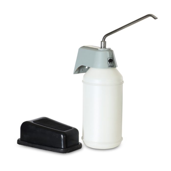 FOOT OPERATED SOAP DISPENSER