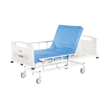 Hospital Bed with Two Motors and ABS Head Aluminum Guardian