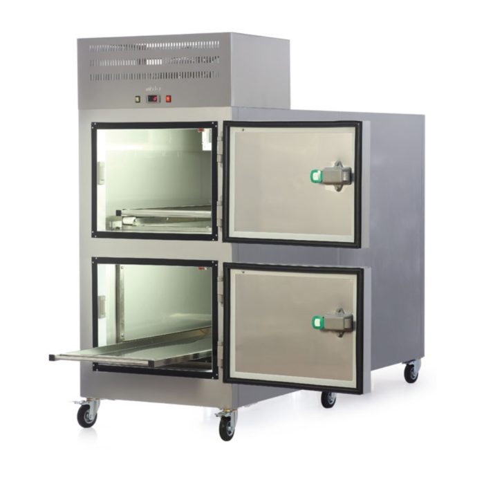 PANEL TYPE MORGUE UNIT ( DUAL FRONT DOOR )