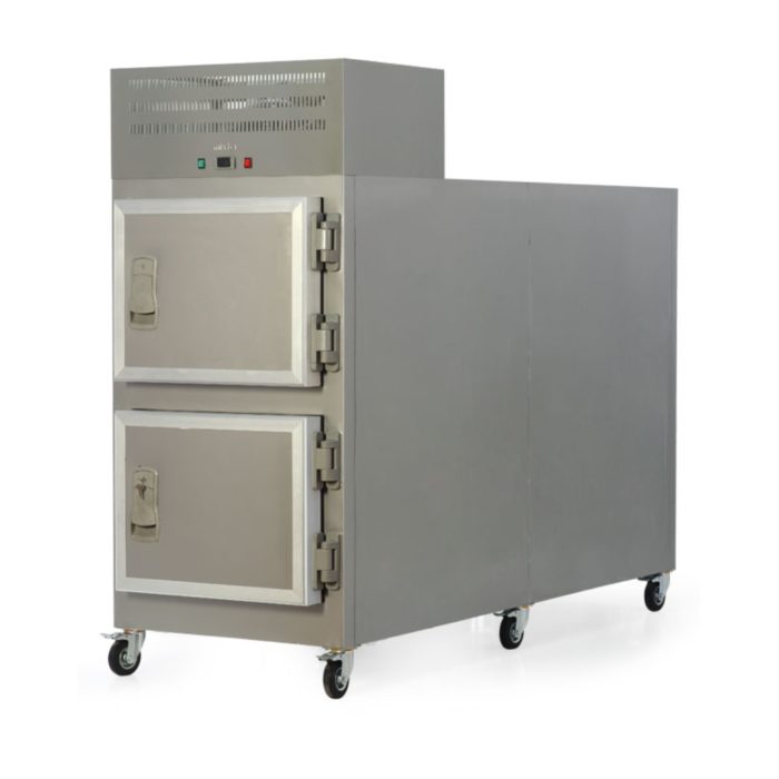 PANEL TYPE MORGUE UNIT ( DUAL FRONT DOOR )