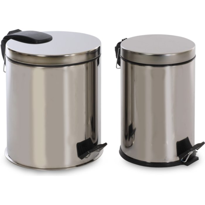 STAINLESS STEEL DUSTBIN (12 LT)