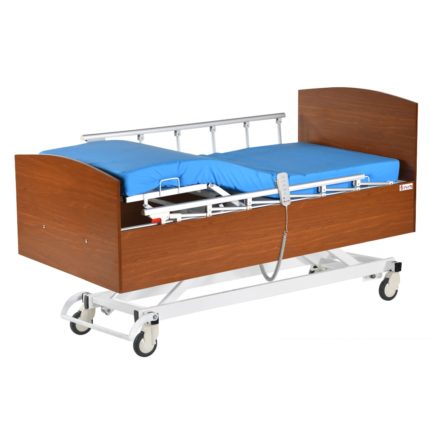 Wooden Bed with Four Motors