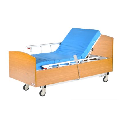 Wooden Bed with Three Motors