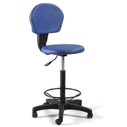 Doctor Stool with Backrest