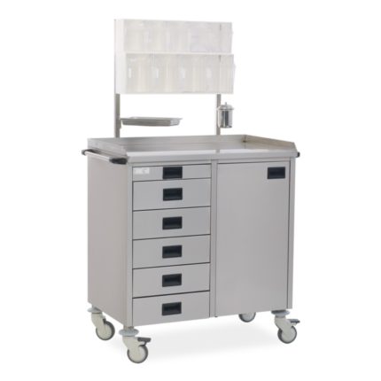 Drug Anesthesia Trolley Stainless Steel