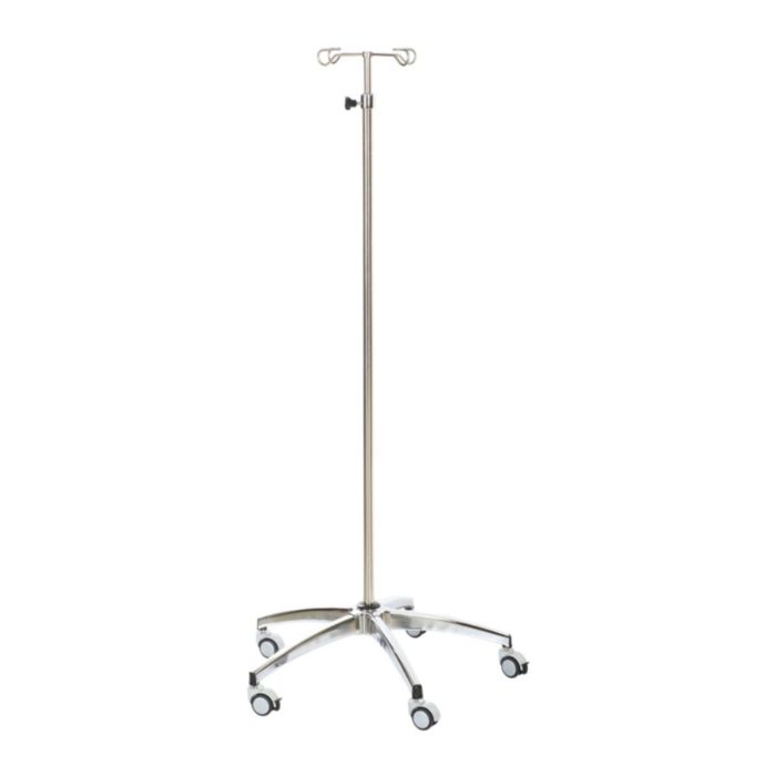 IV STAND STAINLESS STEEL WITH ALUMINIUM BASE 5kgs