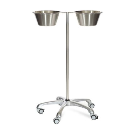 SURGICAL DOUBLE CONICAL BOWL WITH STAND 5kgs