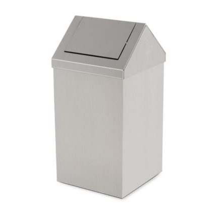 SWINGING COVER TRASH CAN (6 LT)