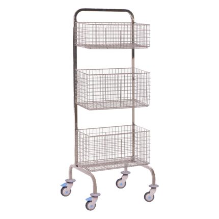 TROLLEY WITH 3 BASKETS